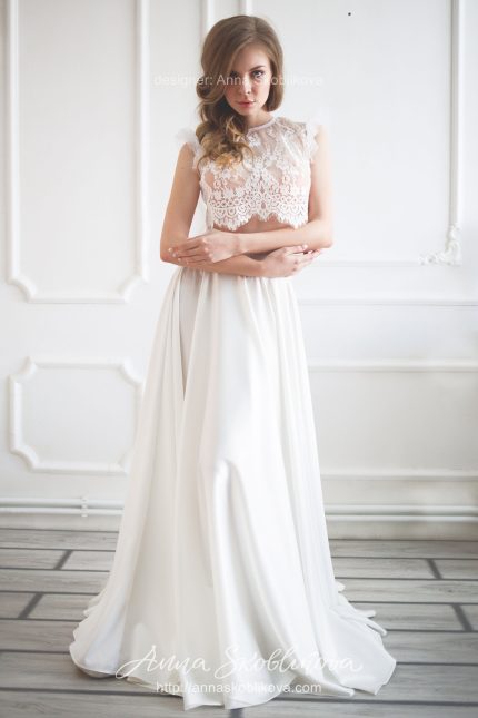 Wedding 2 piece dress by Anna Skoblikova