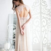 Trapeze Silhouette Wedding Dress by Anna Skoblikova