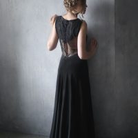 Black evening - Wedding dress