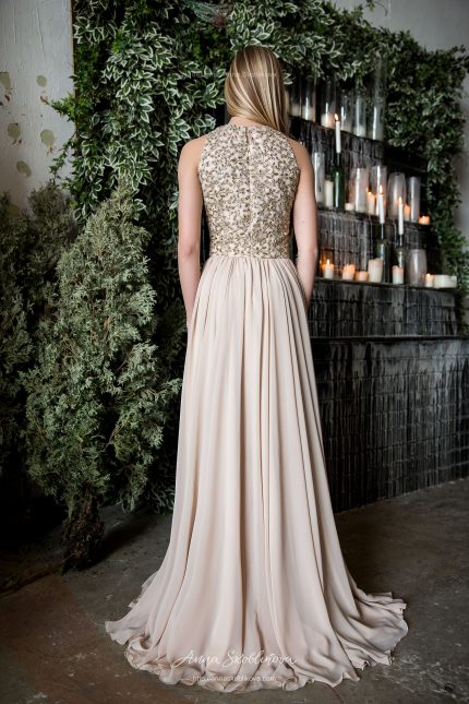 Gold Wedding dress by Anna Skoblikova