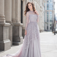 Blue Off the shoulder Wedding Dress by Anna Skoblikova blue-off-the-shoulder-wedding-dress-by-anna-skoblikova