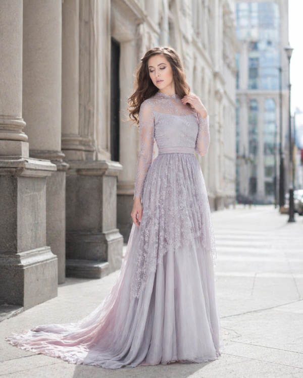 Blue Off the shoulder Wedding Dress by Anna Skoblikova blue-off-the-shoulder-wedding-dress-by-anna-skoblikova