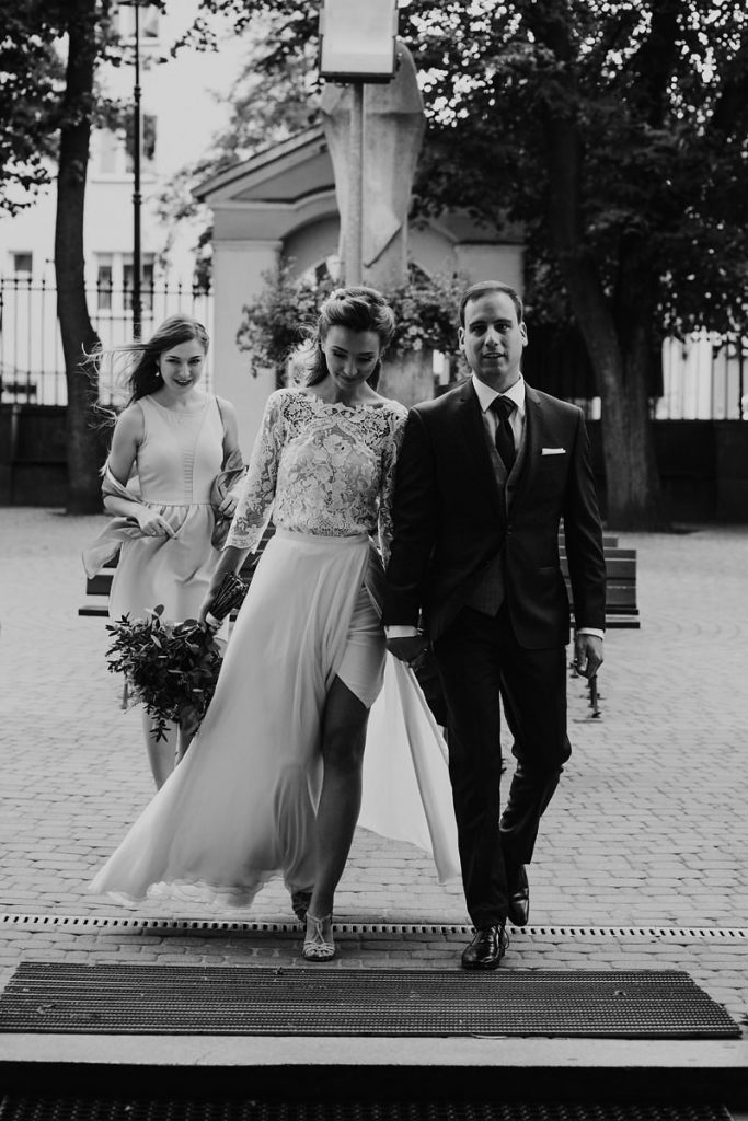 Macrame lace wedding dress by Anna Skoblikova