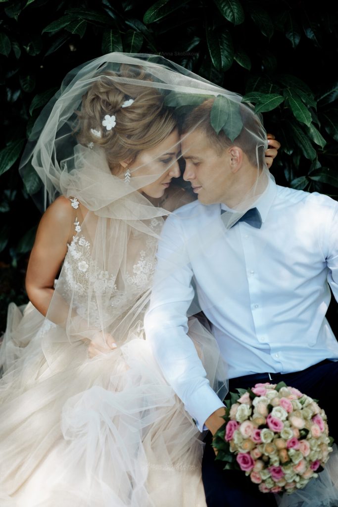 Embroidered Wedding Dress - Anna Skoblikova