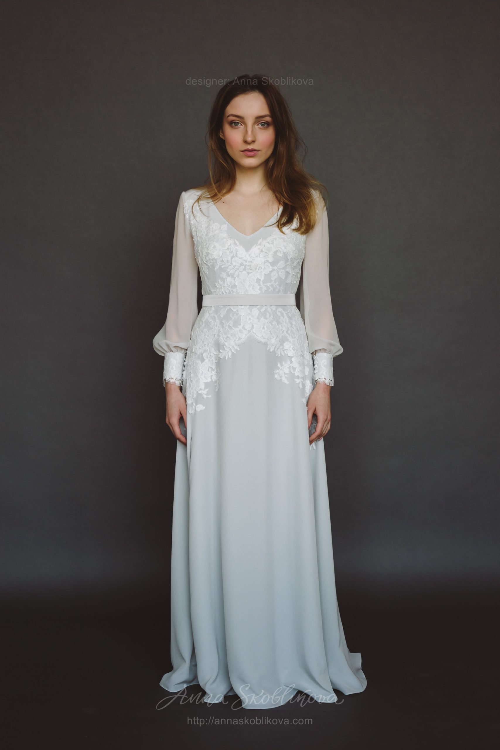 Bohemian wedding dress, Boho wedding dress - Anna Skoblikova Bohemian wedding dress, Boho wedding dress - Anna Skoblikova