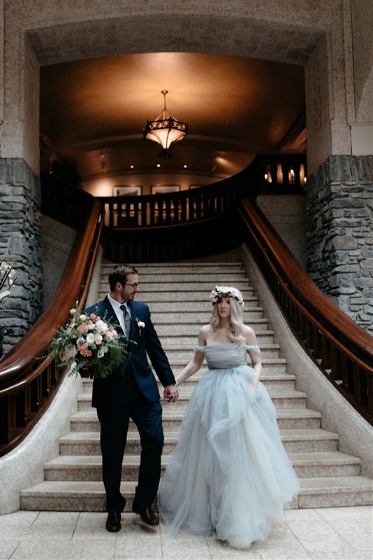 Liz + Kanan Tulle wedding dress by Anna Skoblikova