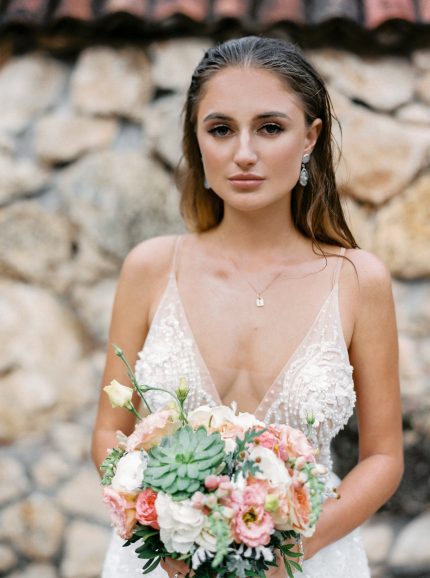 Backless wedding dress \ Anna Skoblikova \ Gentle Angel \ 2021