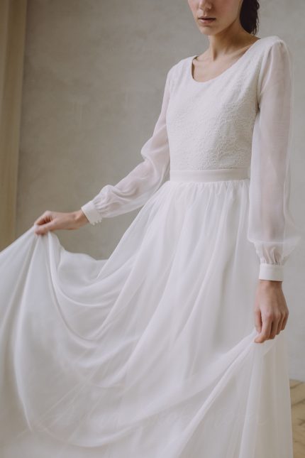 Open back wedding dress - Anel  Anna Skoblikova