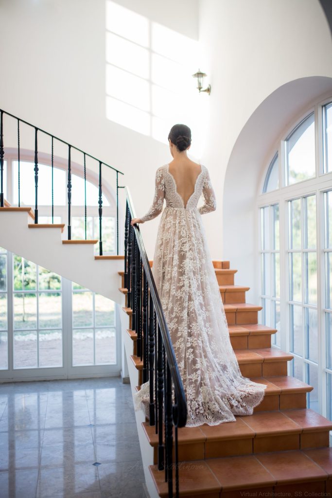 Backless wedding dress // Anna Skoblikova // 0198 | Photo 2