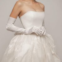 White satin gloves - Opera \ Anna Skoblikova \ 0237 | Photo 1
