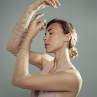 Nude Silk Gloves \ Anna Skoblikova \ 0241 | Photo 1